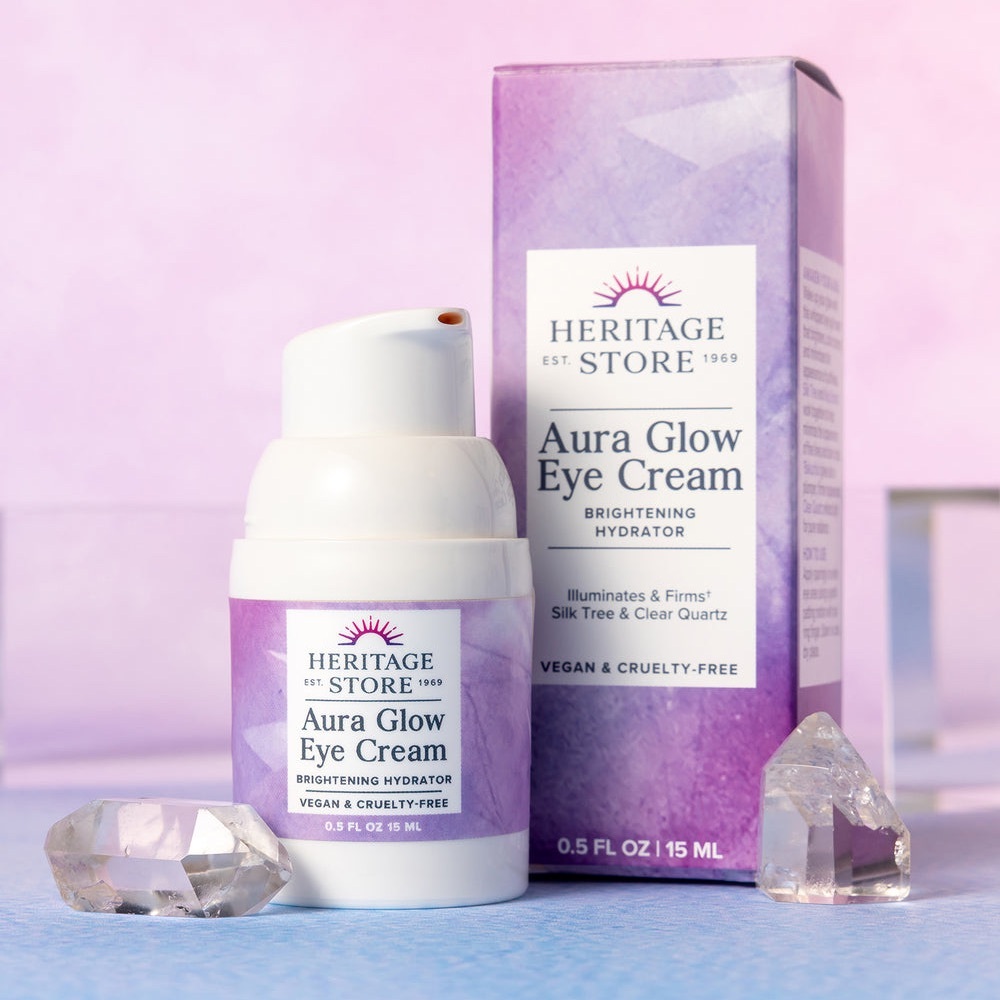 Heritage Aura Glow Eye Cream With Silk Tree and Kelp Extracts